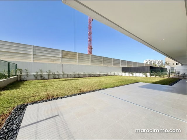 Bel appartement en location à Casablanca Finance City. 3 pièces confortables. Jardin et garage — 2