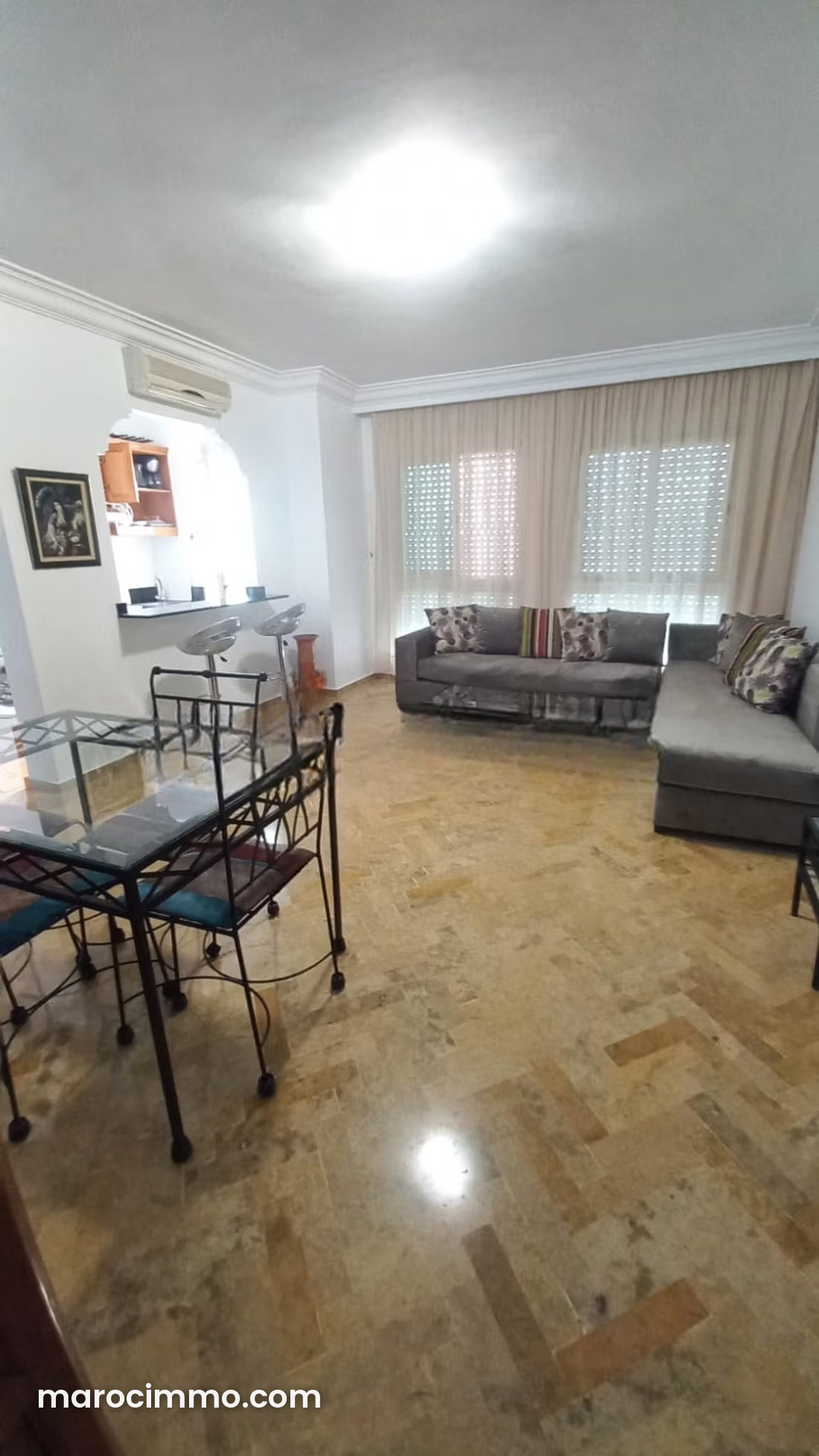 Furnished apartment for rent in Sidi Belyout, Casablanca — Casablanca