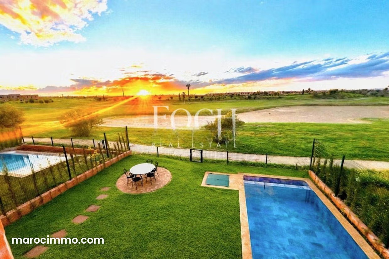 Furnished 273 m² Villa with Pool and Mountain Views, Ourika Road — Marrakesh