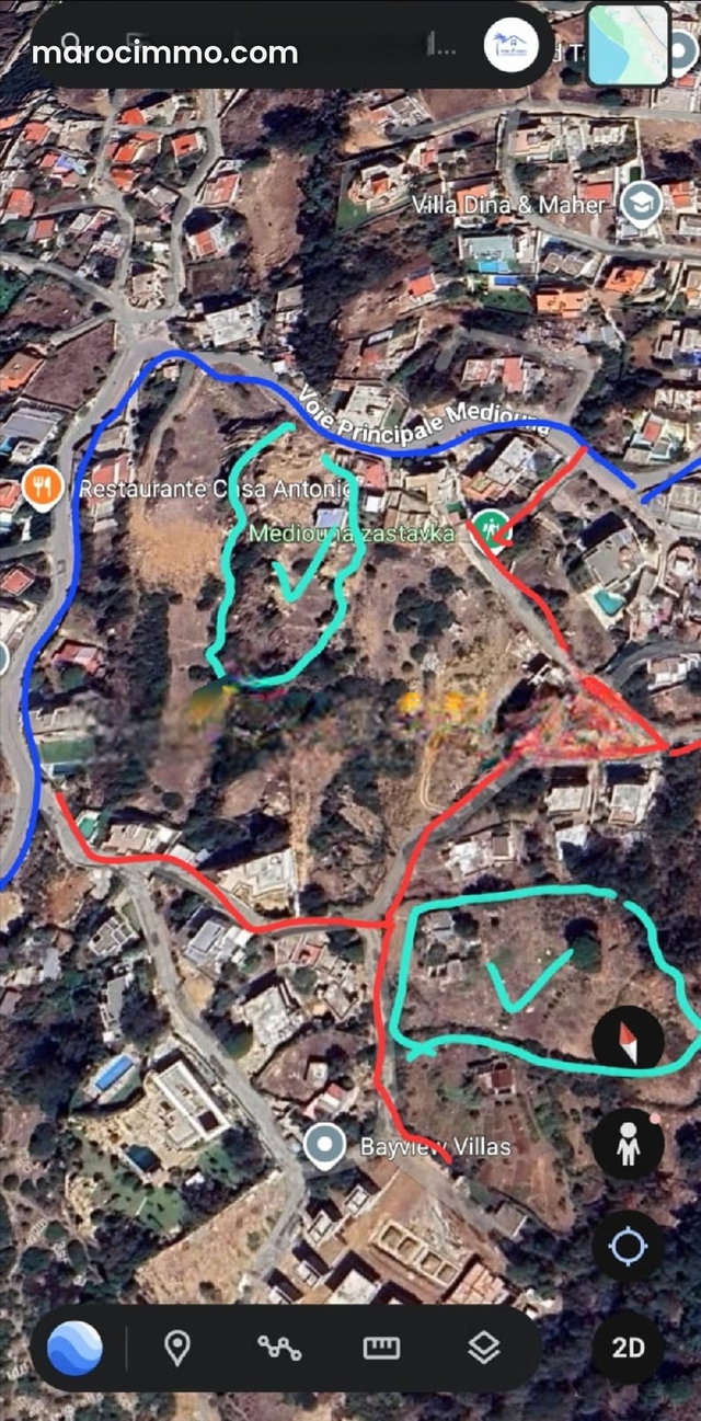 Land, 4827 m² in Médionna, Tangier — 5