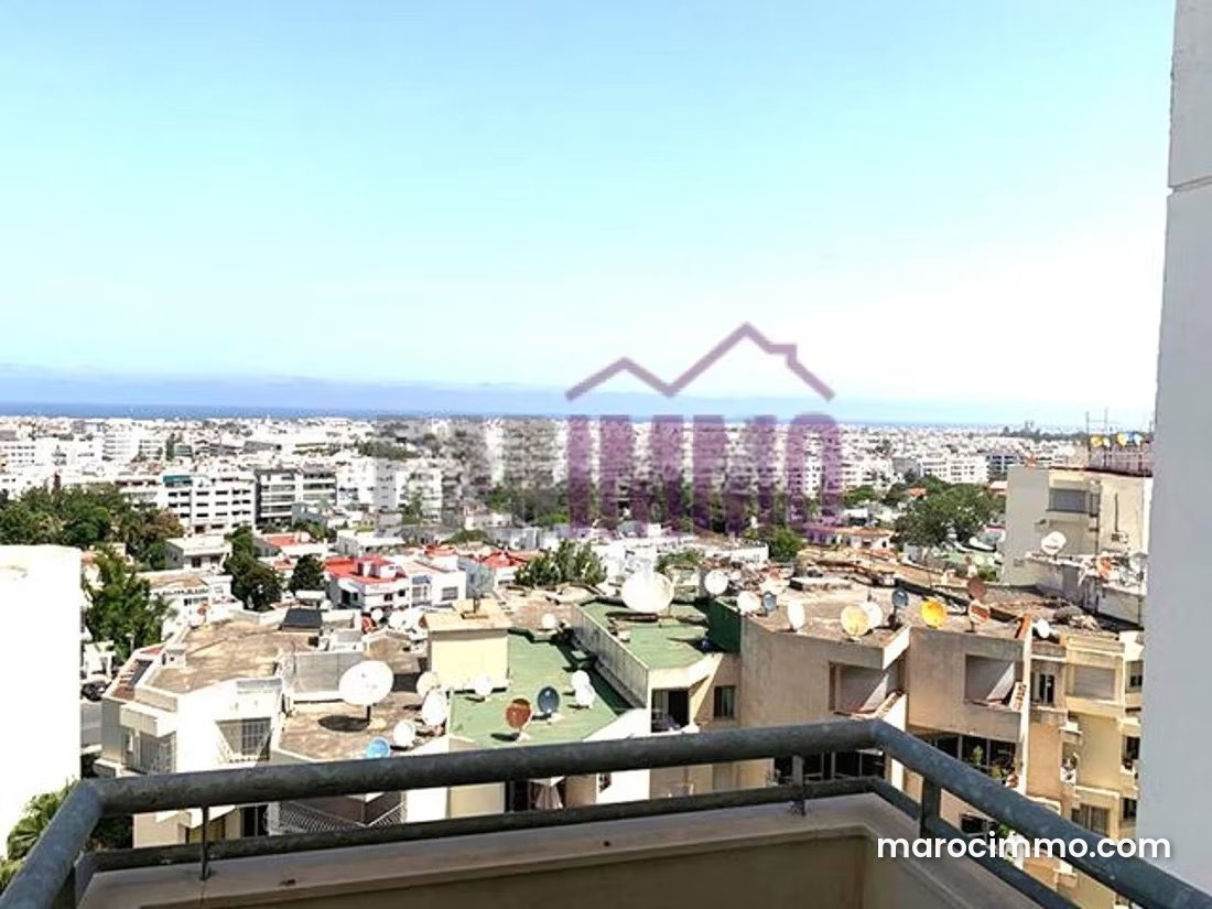 Bright Apartment for Rent in Haut Agdal, Rabat — Rabat