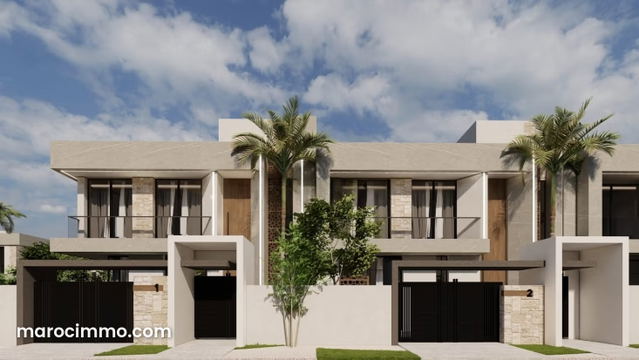 Projet villas moderne — Marrakech