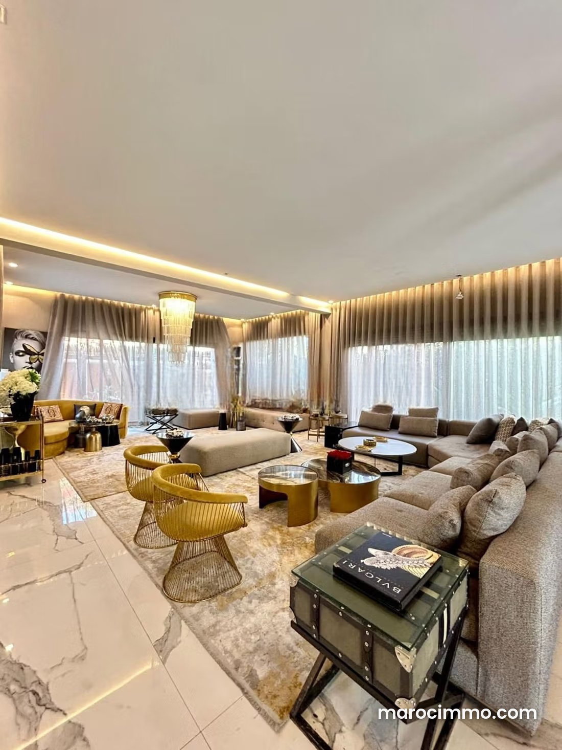 Villa 600 m² avec piscine, Aïn Diab, Casablanca — Casablanca