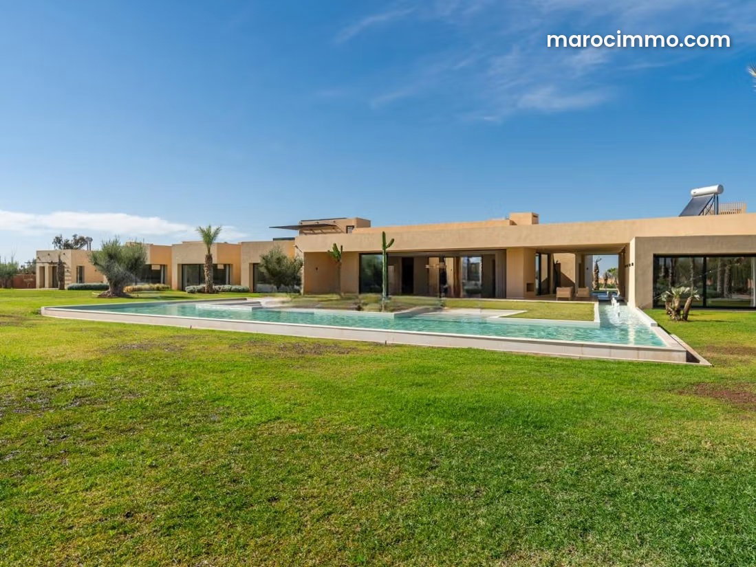 New-Build 1,500 m² Villa with Atlas Mountain Views, Route de l’Ourika, Marrakech — Marrakesh