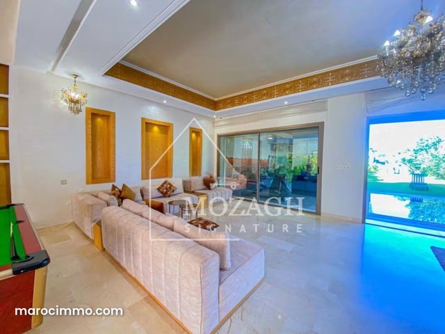 Luxueuse villa moderne sur résidence golfique — 5