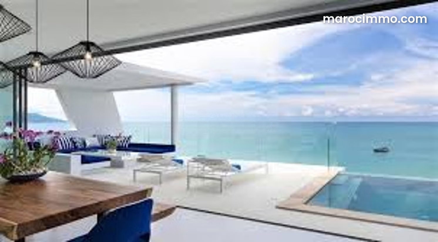 Villa à Anfa, Casablanca, avec vue sur la mer — Casablanca