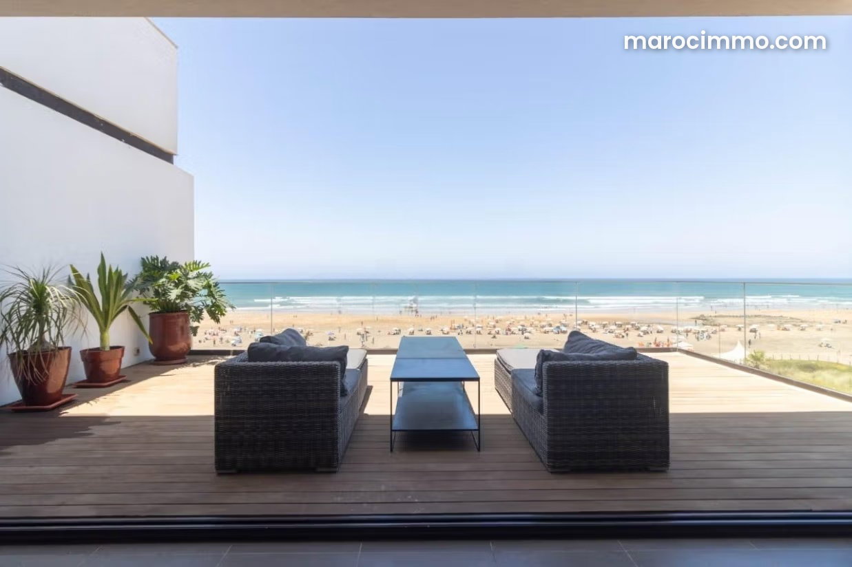 250 m² Sea-View Apartment, Anfa, Casablanca, Furnished and Move-In Ready — Casablanca