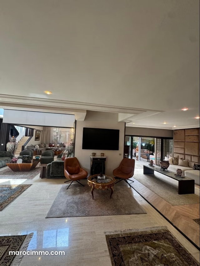 For Sale – Exceptional Villa in Ain Diab – Priviliged Setting & High-End Amenities — 3