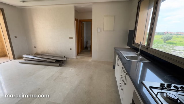 Appartement studio à vente à argan golf Marrakech piscine collective — 2