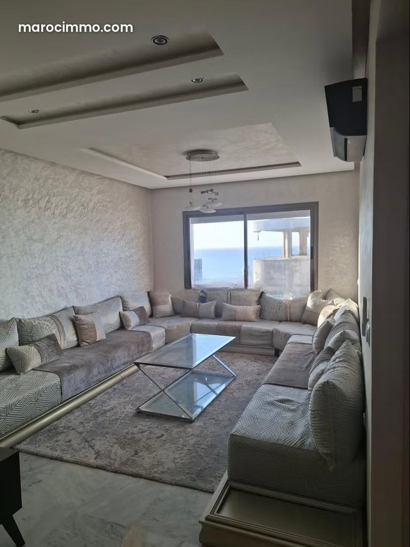شقة مفروشة بإطلالة بحرية في مالاباطا بطنجة — طنجة