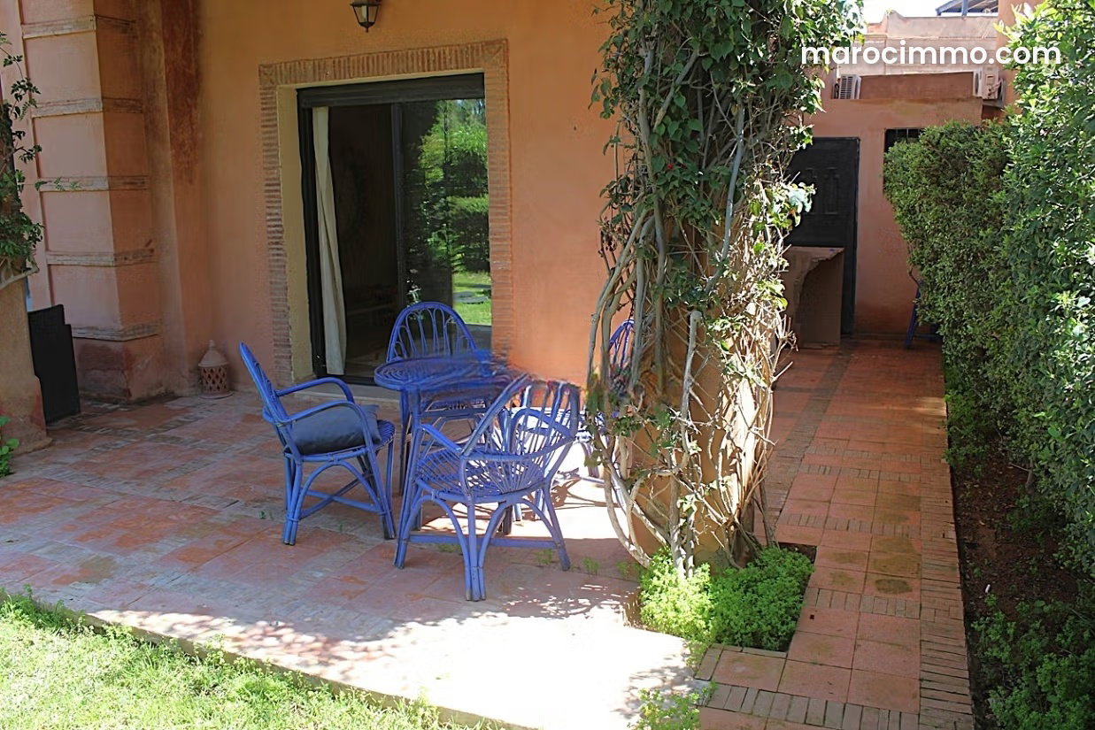 Apartment with Garden and Pool in Amelkis, Marrakech — Marrakesh