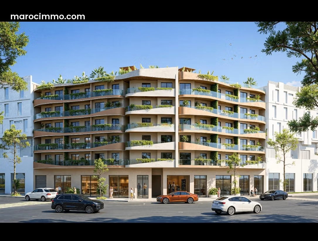 Appartement 36 m² Guéliz, Marrakech, piscine et terrasse — Marrakech