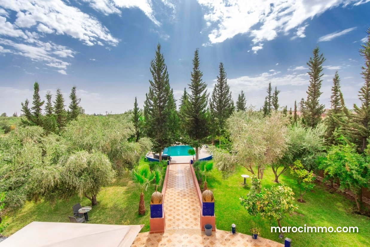 Villa 3 chambres avec piscine et vue montagne, Route de Fès, Marrakech — Marrakech