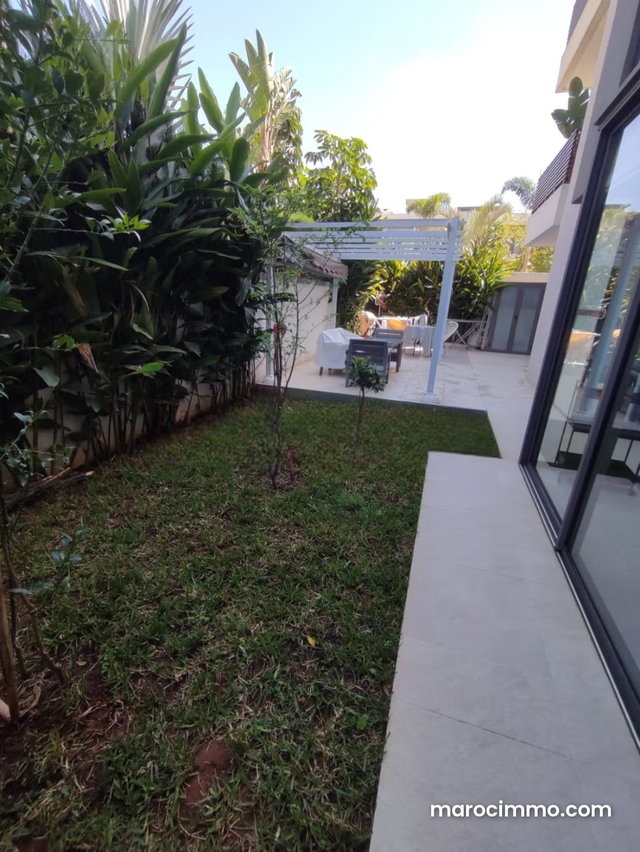 À vendre – Superbe rez de jardin à Ville Verte Bouskoura — 4