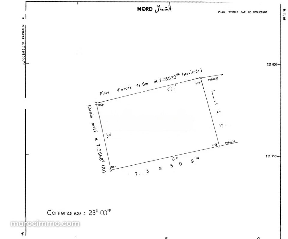 Terrain Premium à Targa Marrakech – 2 300 m²