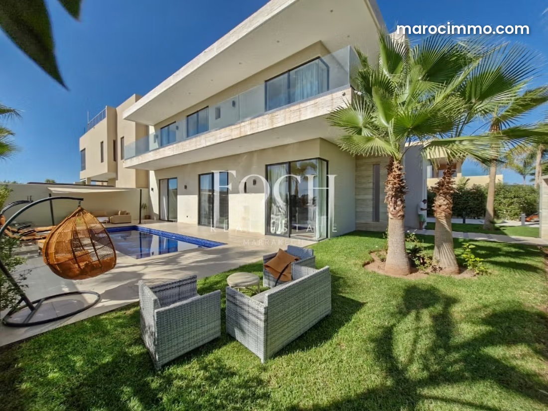 Villa 500 m², 4 chambres, piscine et vue Atlas à Marrakech — Marrakech