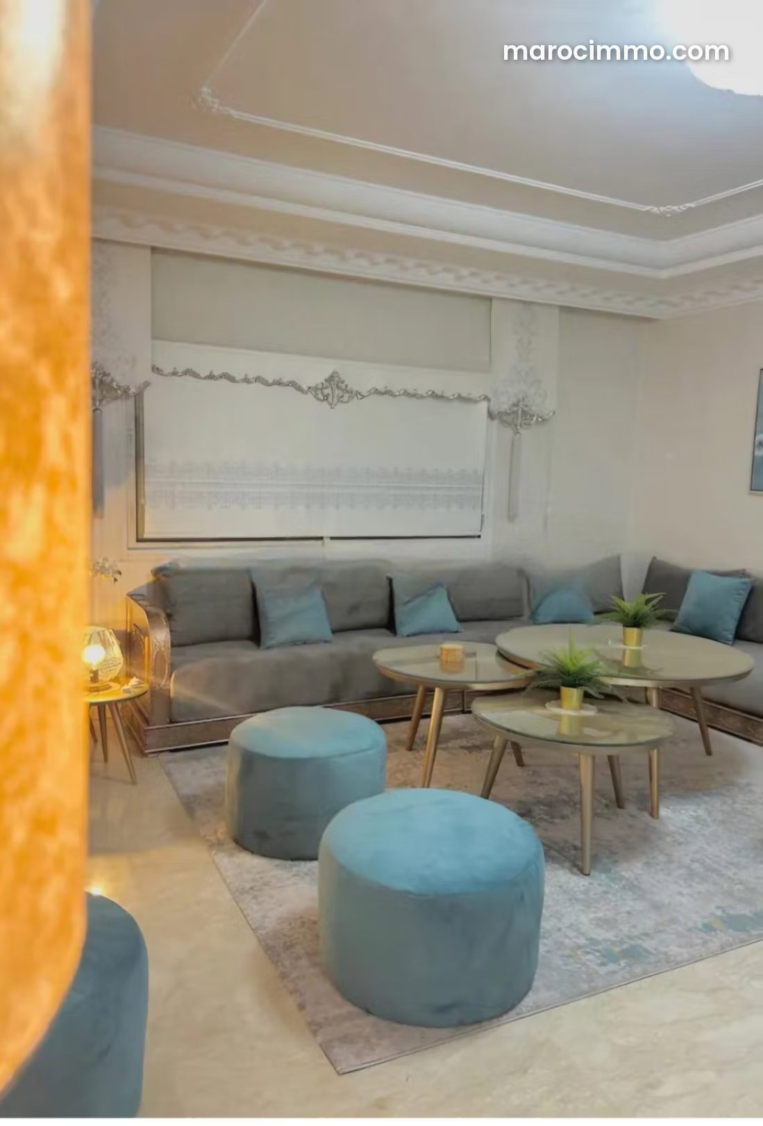 Furnished apartment with terrace for rent in Maarif, Casablanca — Casablanca