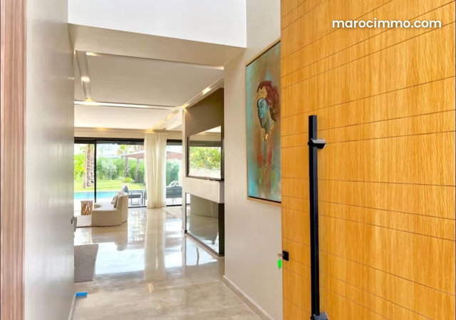 Maison de luxe à louer à Route de Tahanaout. 5 chambres. Meublé — 5