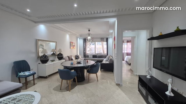 A louer Appt 150m2 3ch meublé Gauthier — 2