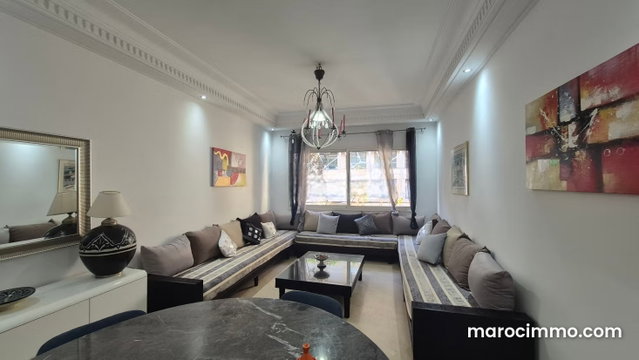 A louer Appt 150m2 3ch meublé Gauthier — 3