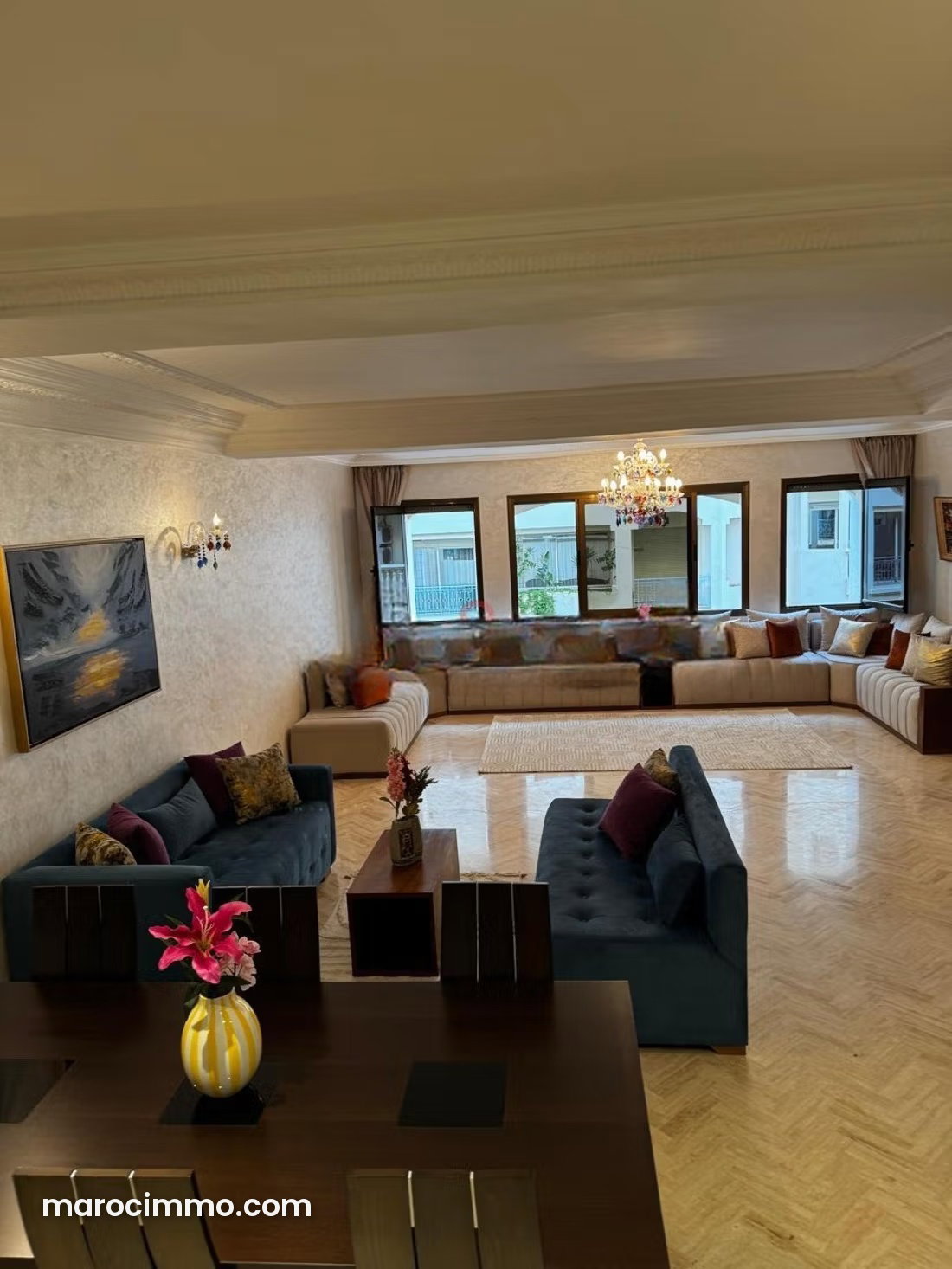 Appartement meublé à louer à Racine, Casablanca — Casablanca
