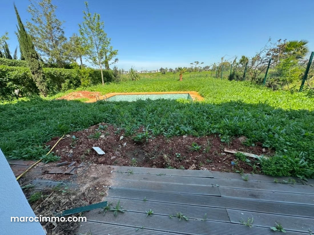 110 sqm Garden-Level Apartment, Ville Verte, Bouskoura — Bouskoura