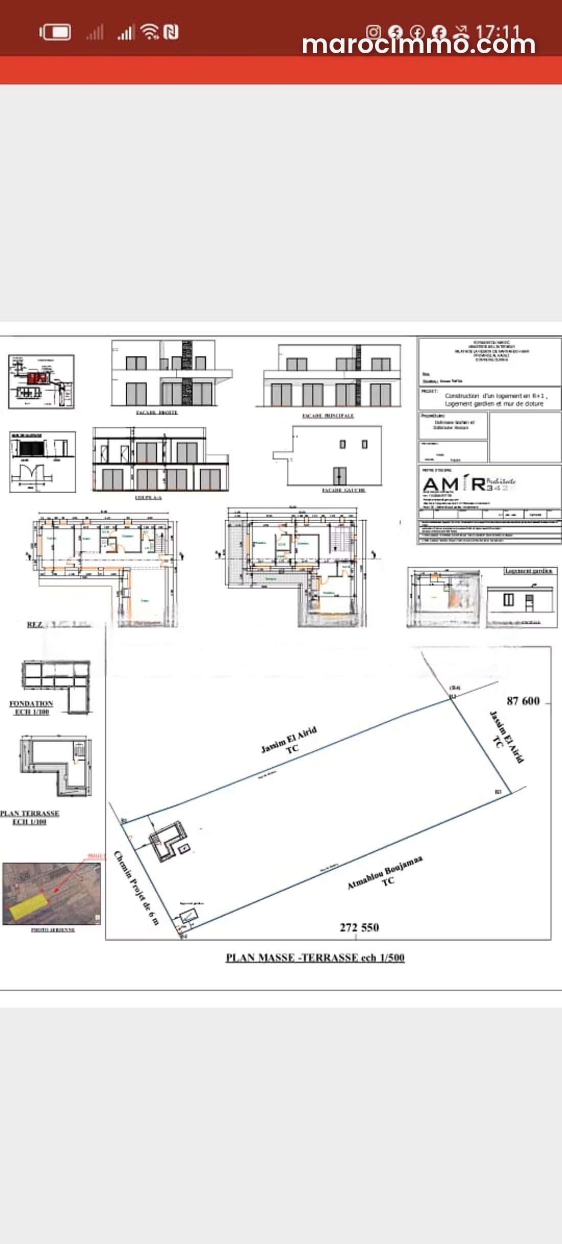 6,471 m² Plot with Atlas Views, Ourika, with Planning Permission — Ourika