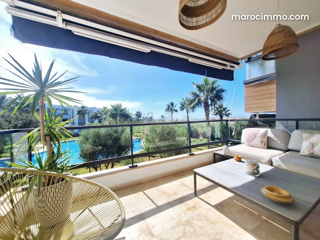 Sea-View Apartment in Aïn Diab, Casablanca, with Terrace — Casablanca