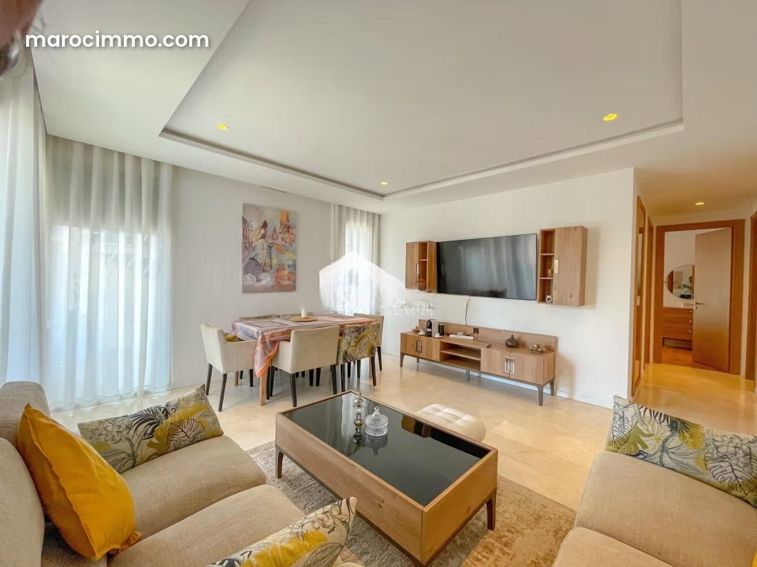 Furnished 140 sqm Apartment, 2 Bedrooms, Casablanca Finance City — Casablanca