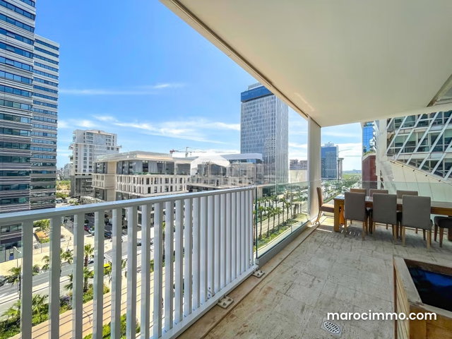 Louez cet appartement à Casablanca Finance City. 2 belles chambres. Bien meublé — 5