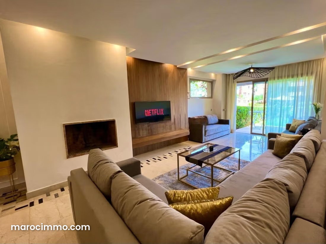 Furnished 2-bedroom apartment with swimming pool, Agdal, Marrakech — Marrakesh