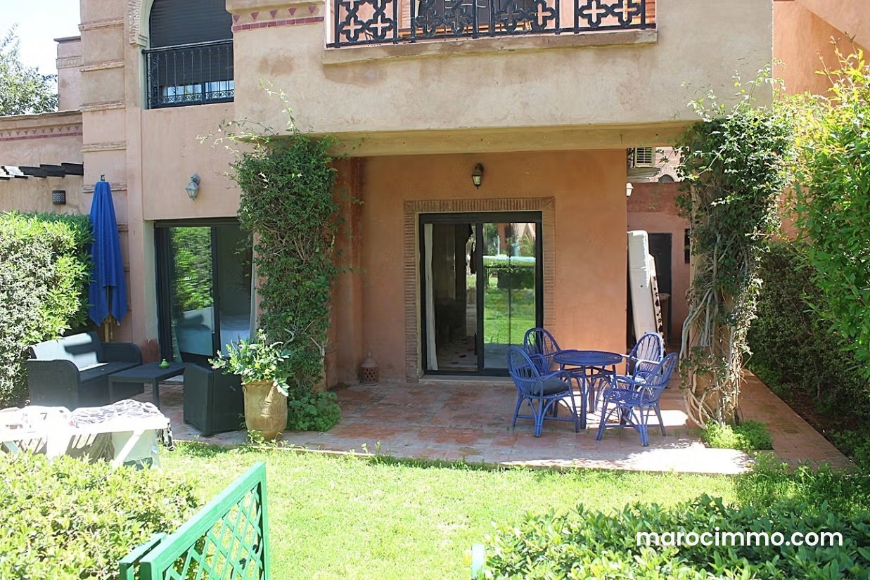 Apartment with Garden and Pool in Amelkis, Marrakech — Marrakesh