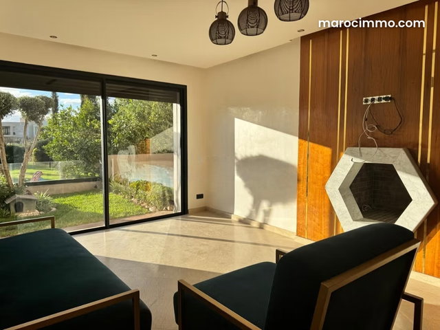 À VENDRE Superbe villa Au golf argane à 3km de Marrakech — 3