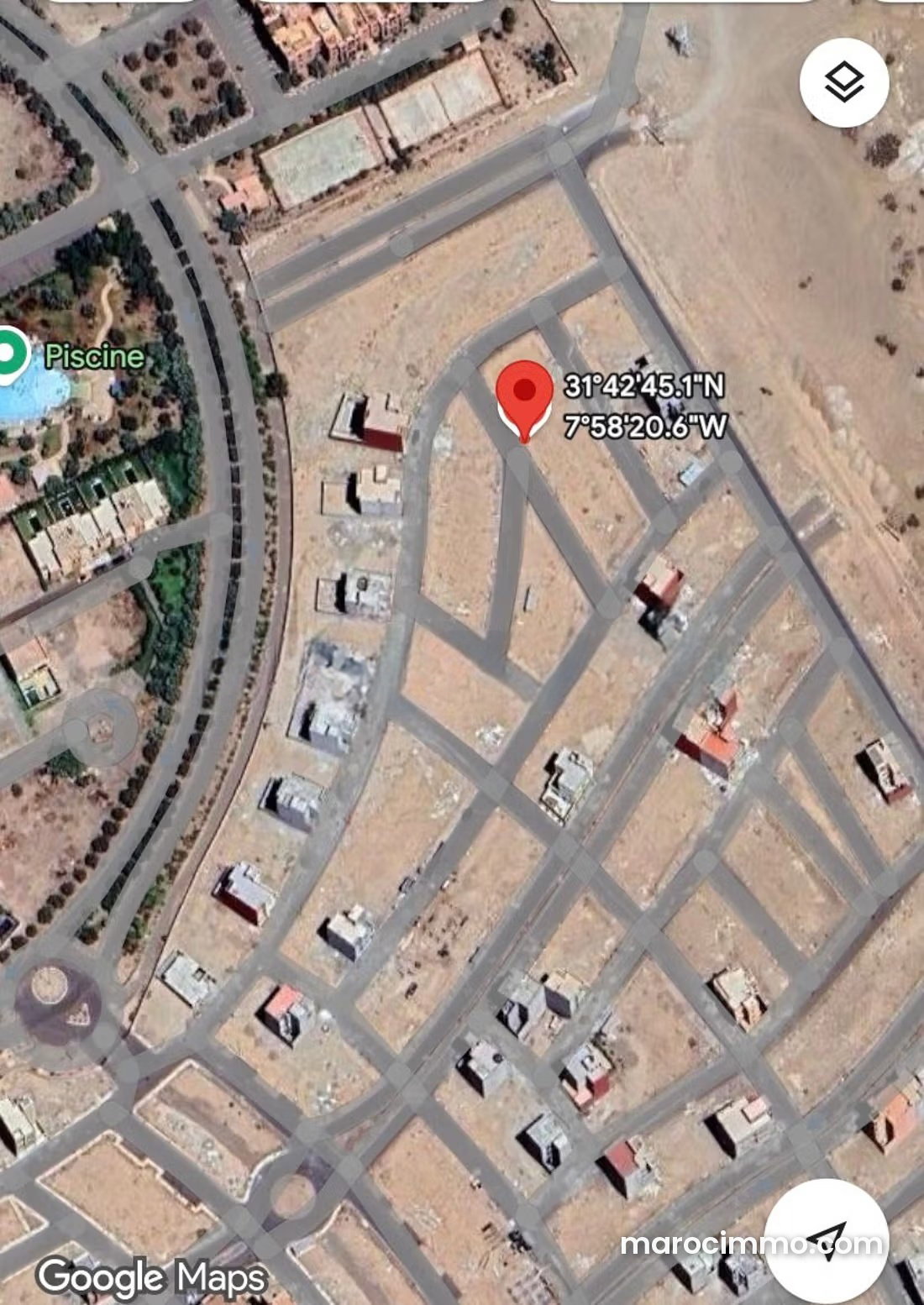 Terrain 115 m² Route de Casablanca Marrakech à vendre — Marrakech