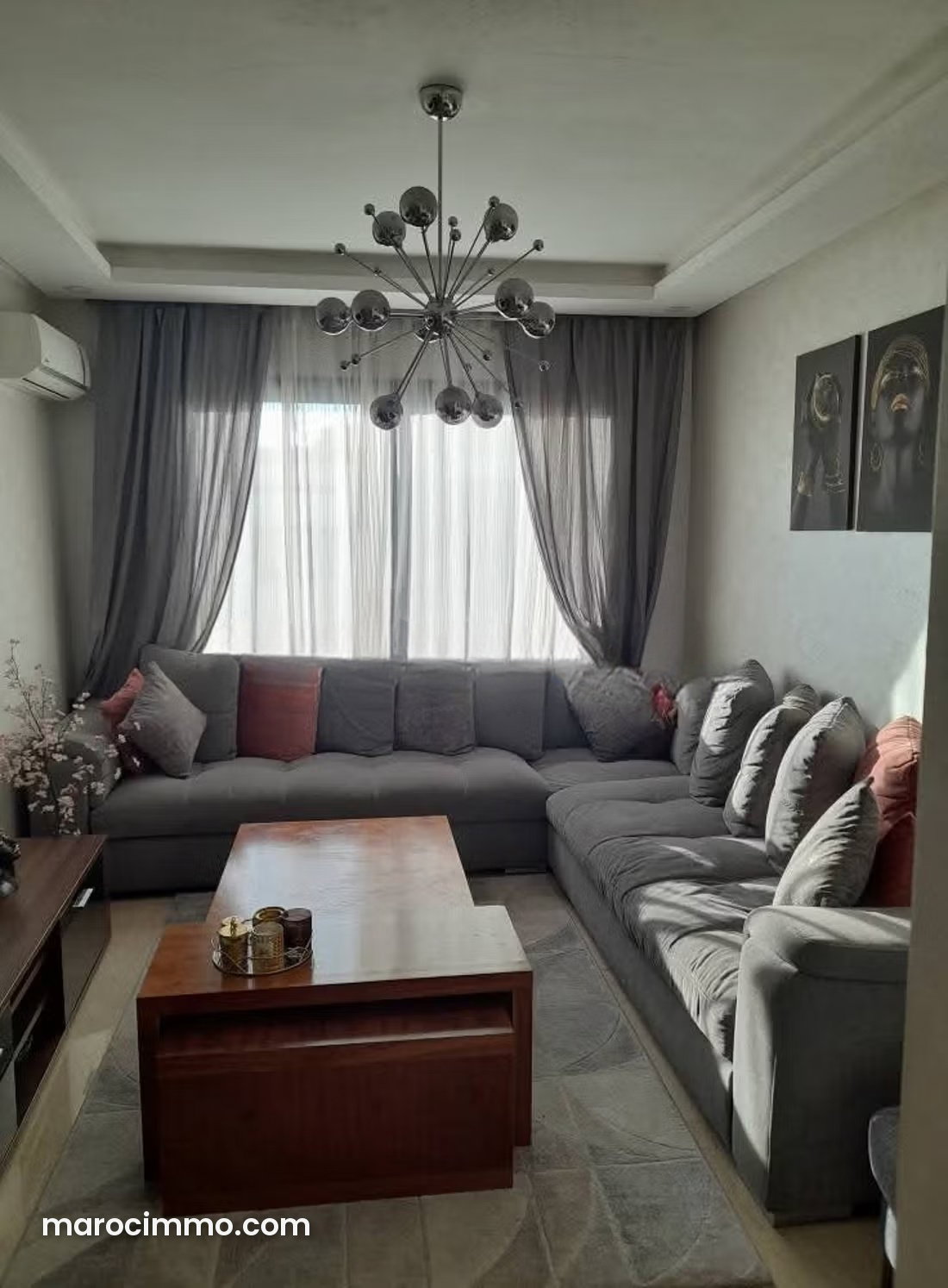 Appartement meublé avec terrasse à louer à Ferme Bretone Casablanca — Casablanca