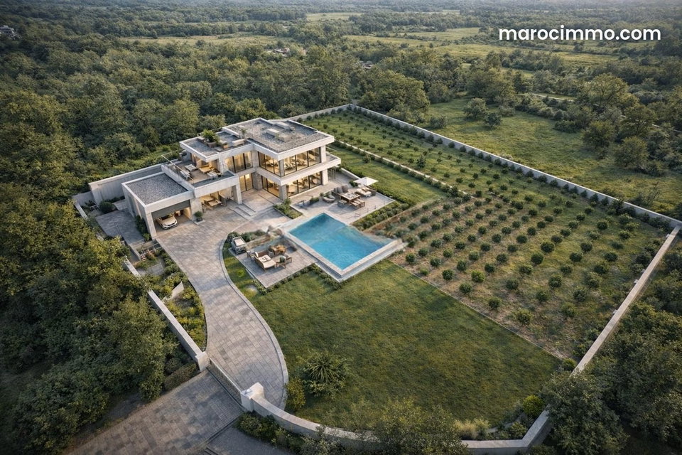 Villa semi finie Sidi Abdellah Ghiat MARRAKECH