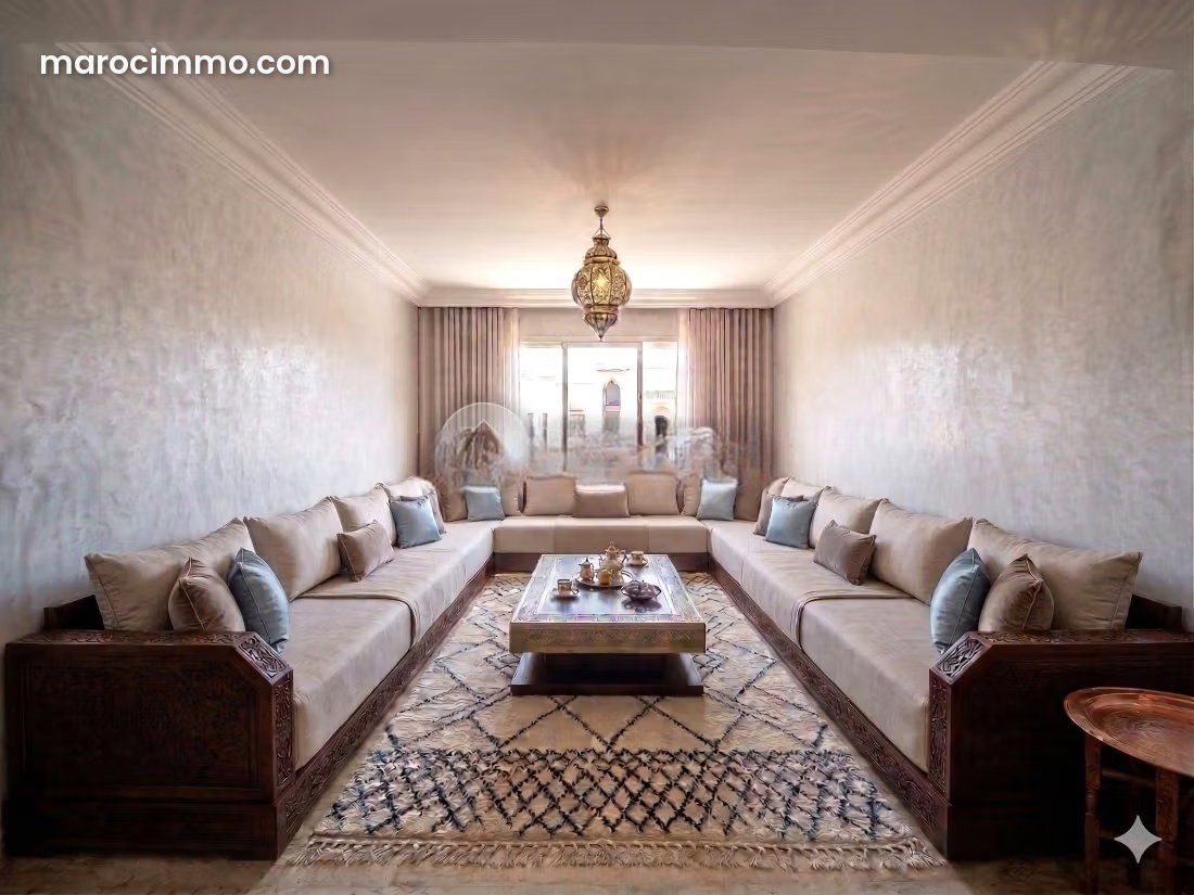 Appartement 83 m² avec terrasse et garage, Dar Bouazza — Dar Bouazza