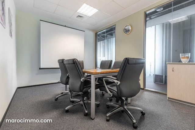 Bureau privé à louer pour 2 à CASABLANCA, Marina — 4