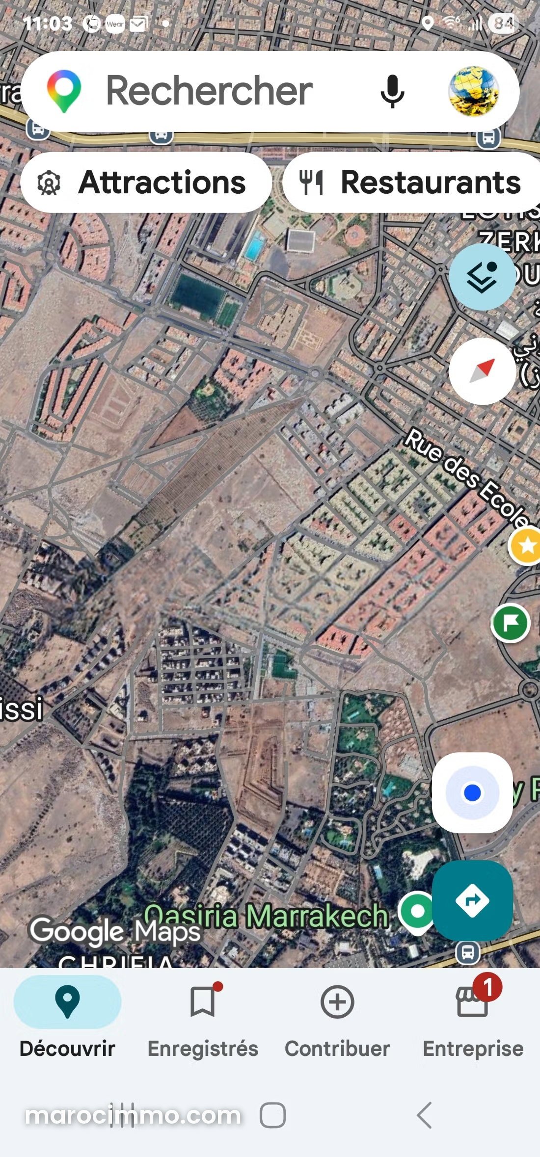 296 m² Plot in Bouaakkaz, Marrakech, with Dual Street Frontage — Marrakesh