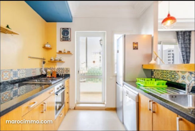 Apartment for rent furnished with palm tree terrace — 4