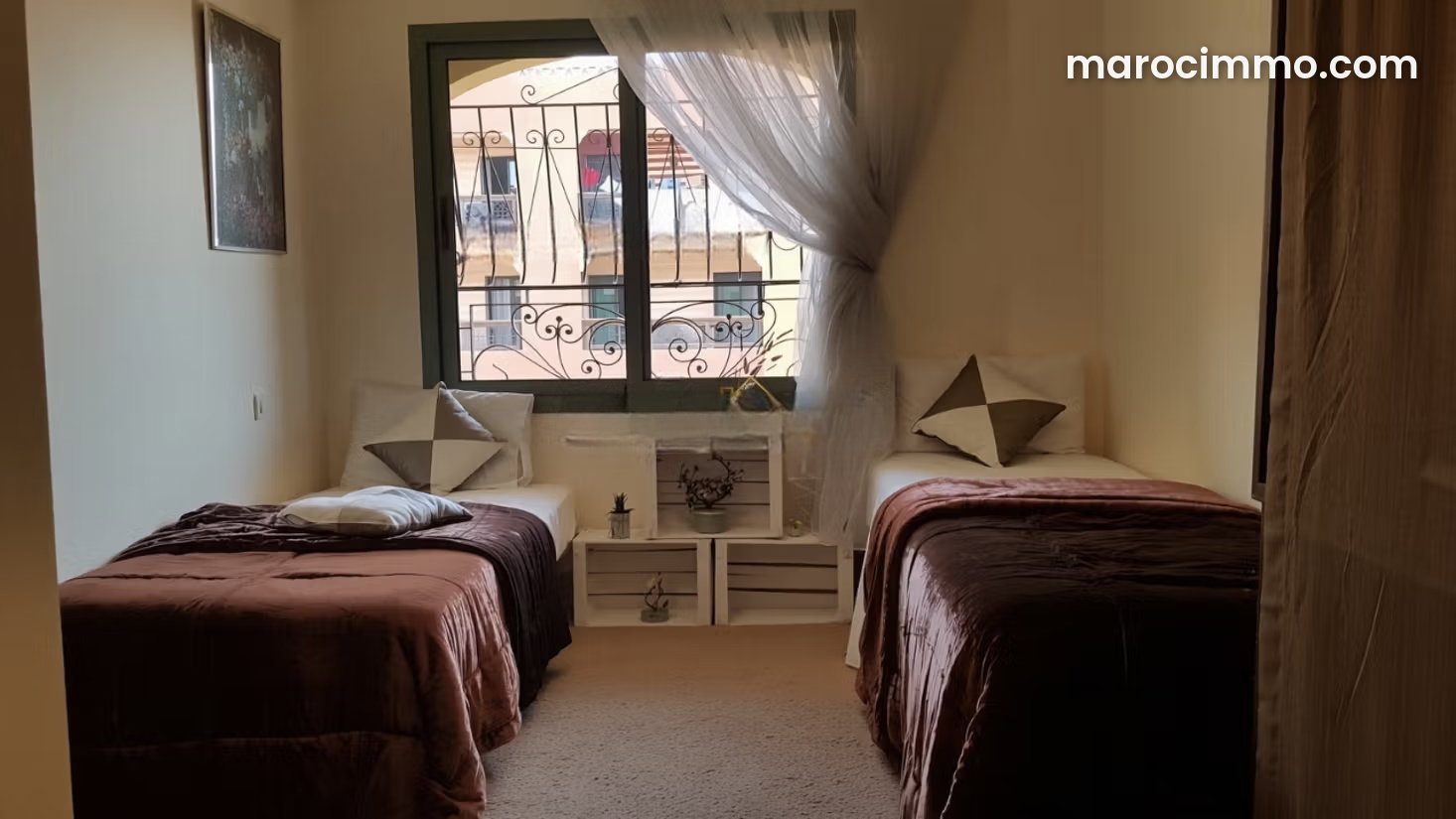 2-Bedroom Apartment with Garage in a Secure Residence in Gueliz — Marrakesh