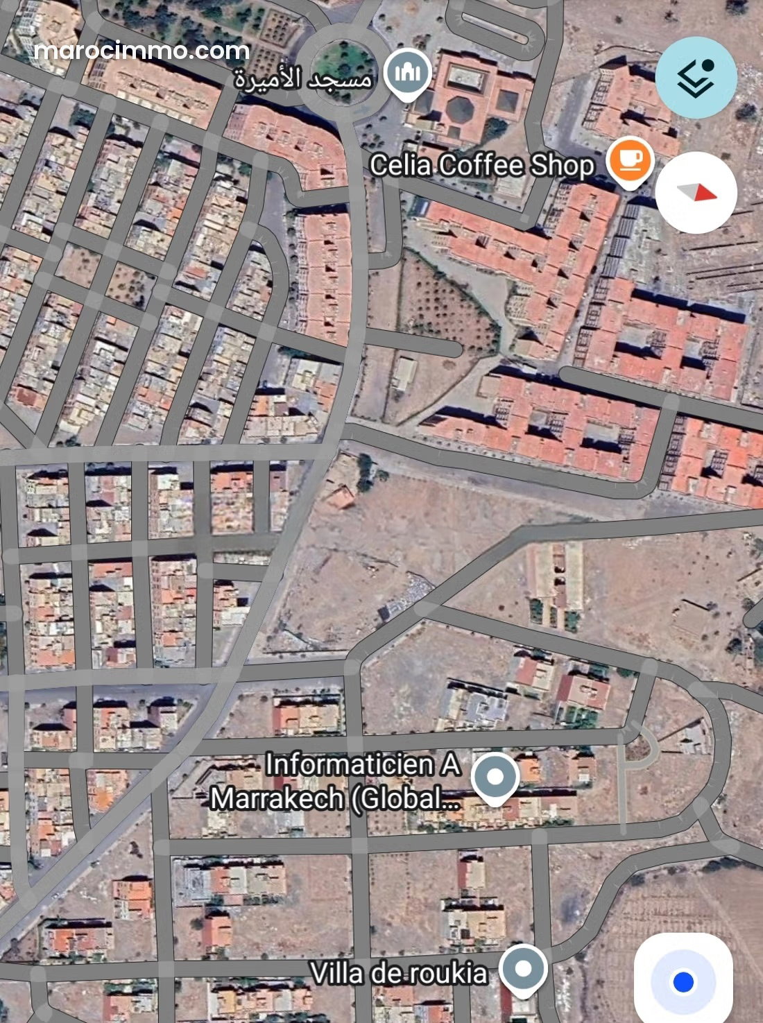 200 m² Buildable Plot in Azzouzia, Marrakech — Marrakesh