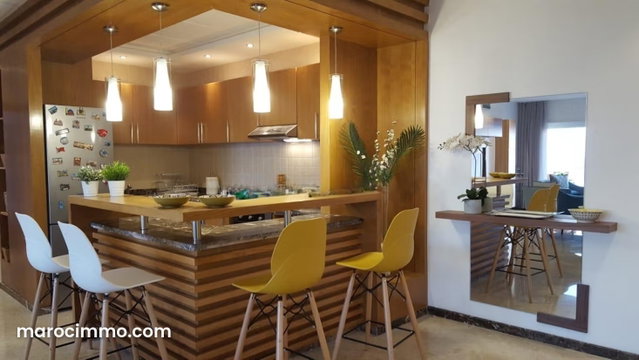 Un cosy appart en vente vue sur mer dans une résidence haut standing à Dar Bouazza — 3