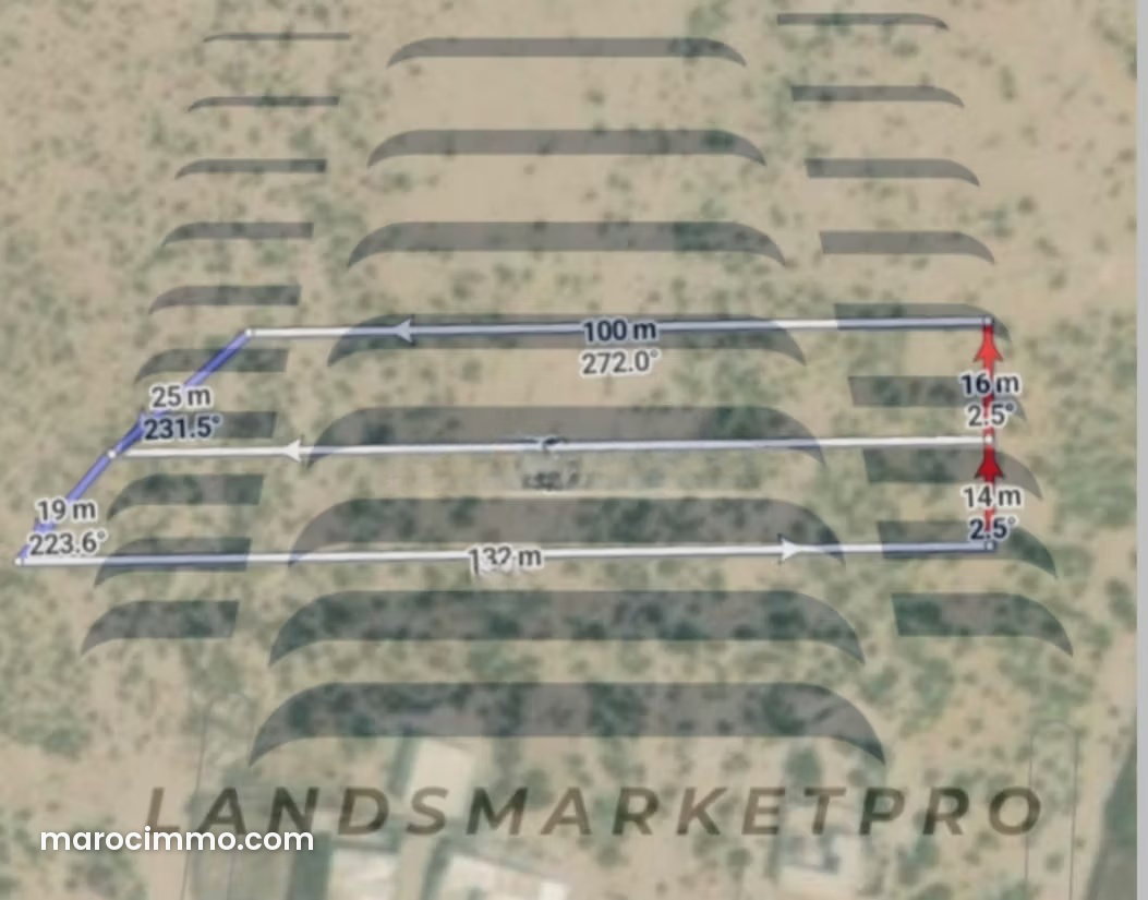 1,942 m² Plot in Sidi Kaouki, Essaouira, Facing the Ocean — Essaouira