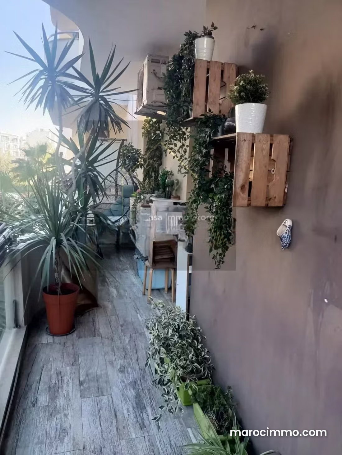 Appartement meublé avec terrasse et jardin au Palmier Casablanca — Casablanca