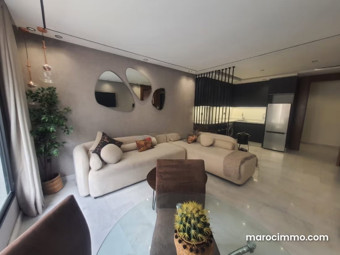 Furnished 53 m² Apartment, 1 Bedroom, Les Princesses, Casablanca — Casablanca
