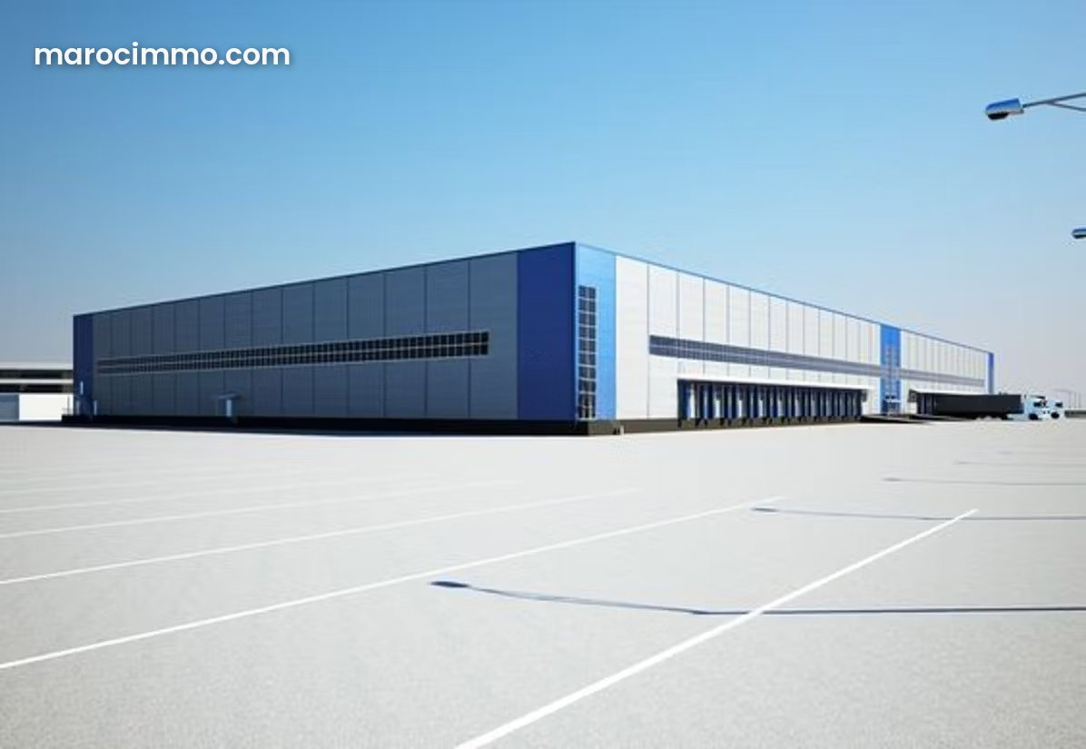Local commercial 1600 m² à louer, Aïn Chock, Casablanca — Casablanca
