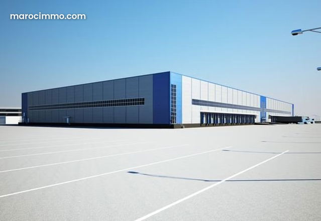 Entrepôt showroom 1 600 m² Route el Jadida — Casablanca