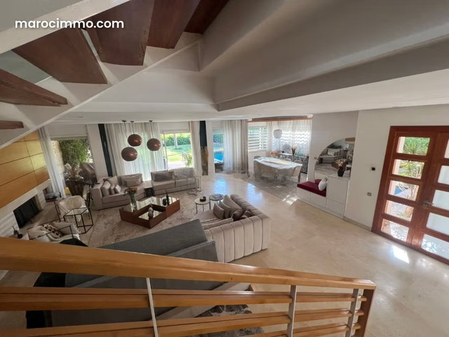Villa front golf plein sud à la cgi Bouskoura villa verte — 3