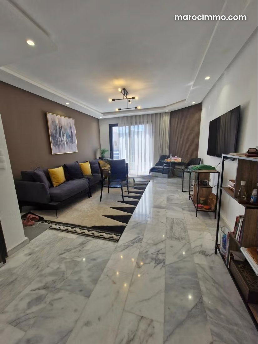Appartement meublé 42 m² à Dar Bouazza orienté sud — Dar Bouazza